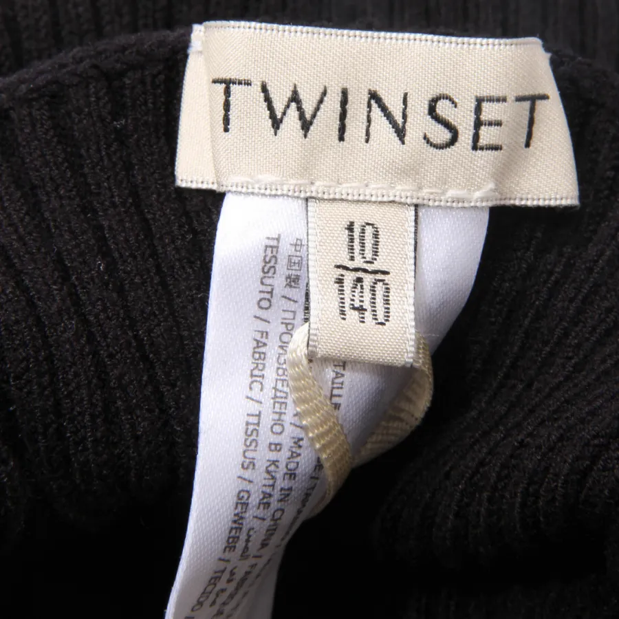 5977AO lupetto bimba TWIN-SET girl kid sweater black