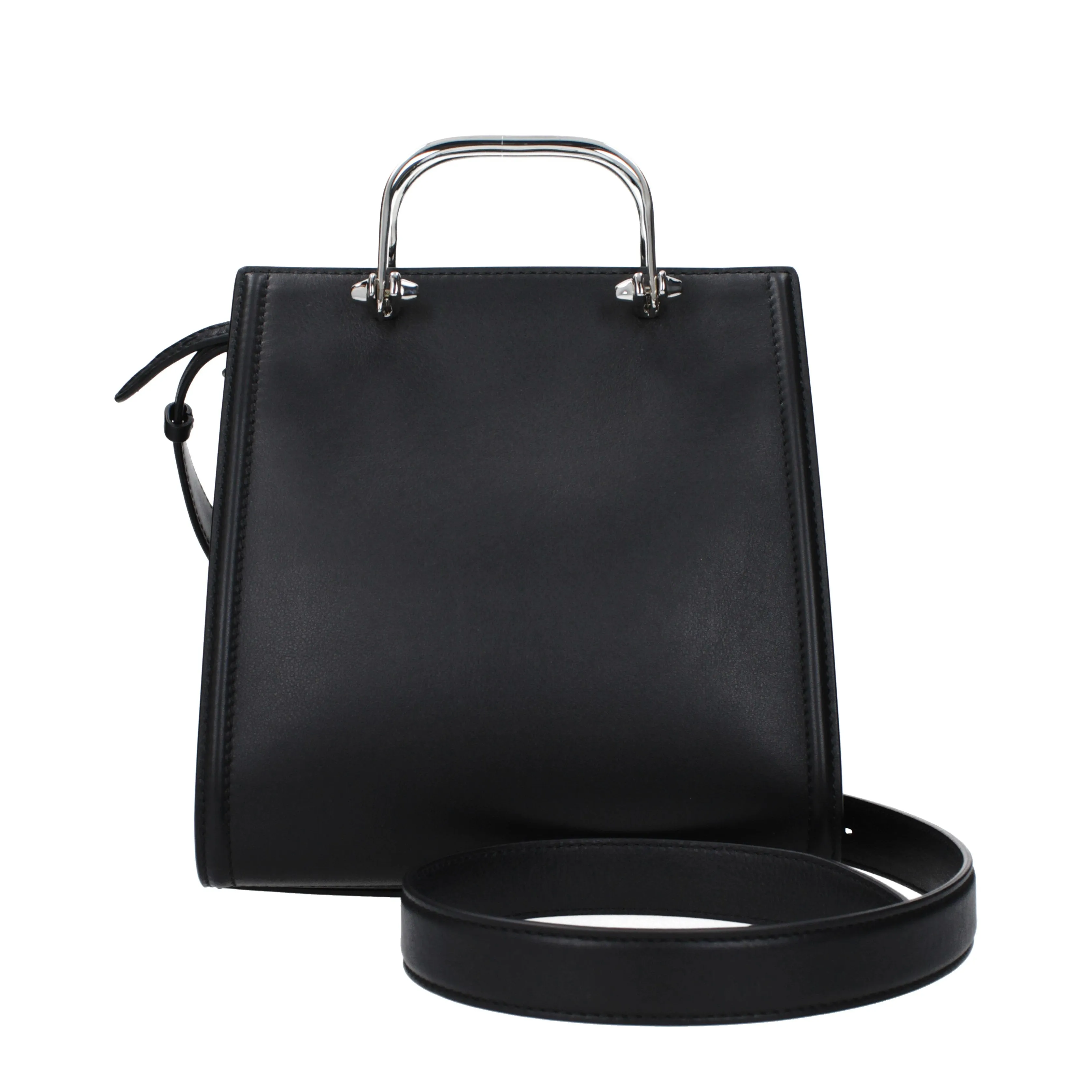 Alexander McQueen Borse a Mano Donna Pelle Nero