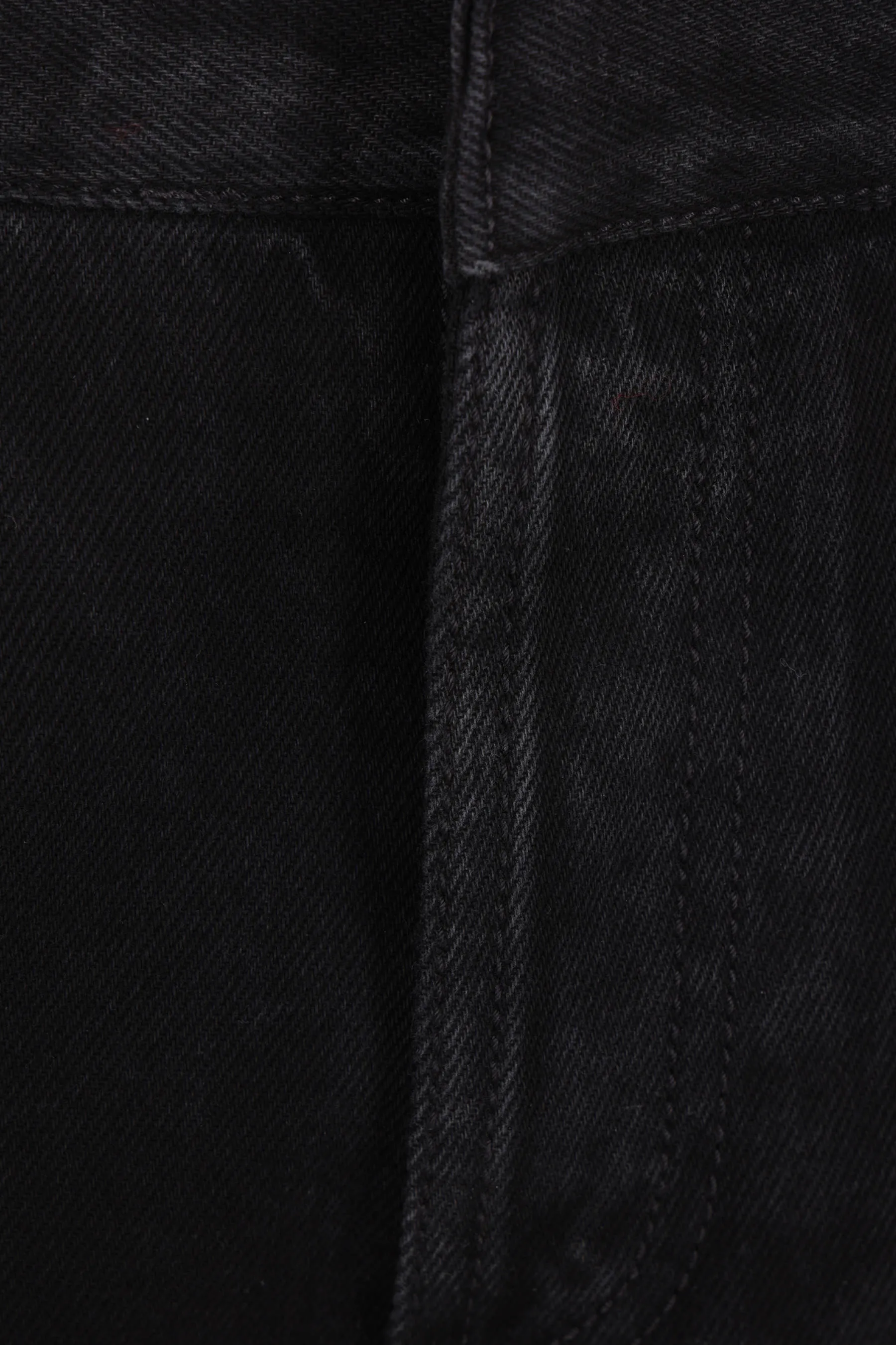 ALEXANDER McQUEEN jeans a gamba dritta in denim Ghostwash