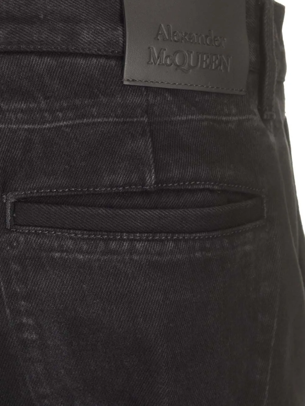   Alexander Mcqueen  Jeans nero  