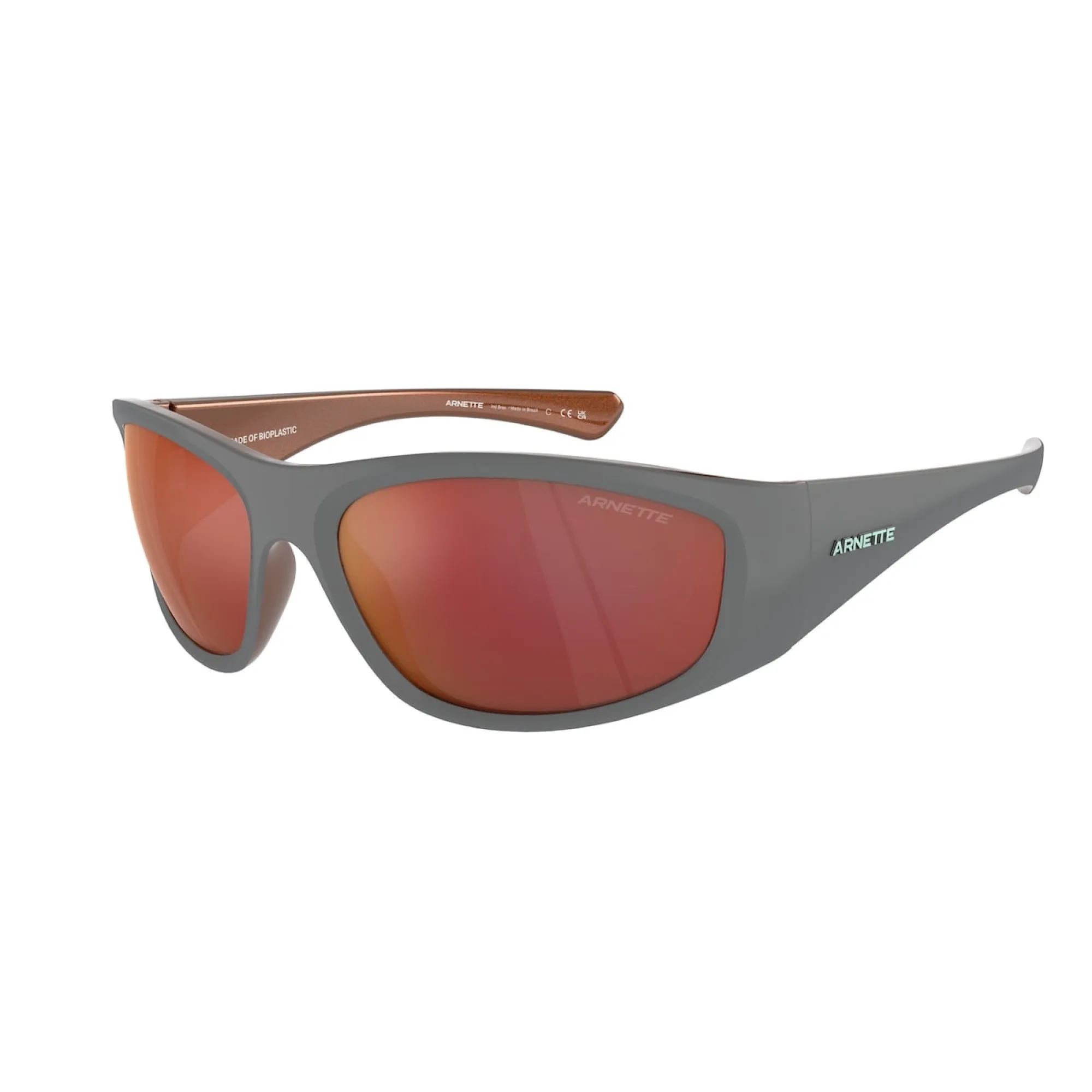   Arnette AN 4331 Ilum 29256Q Grigio Opaco/bronzo Allumina | Occhiale Da Sole Uomo 