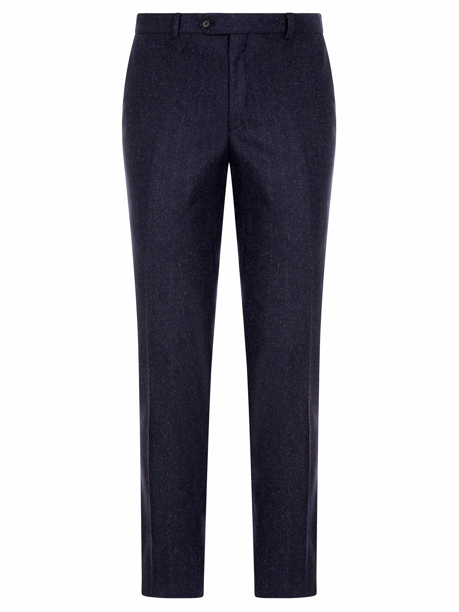 Blue Men's Pants Cigarette Cut Model