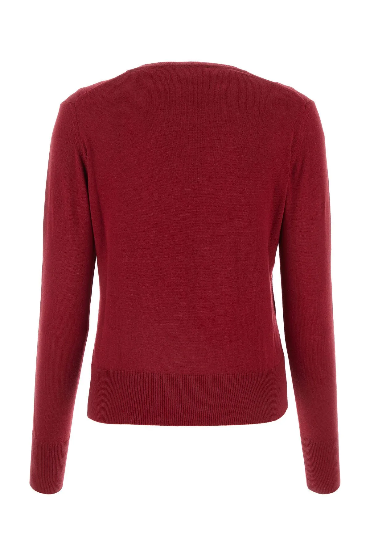 Burgundy cotton blend Bea sweater    