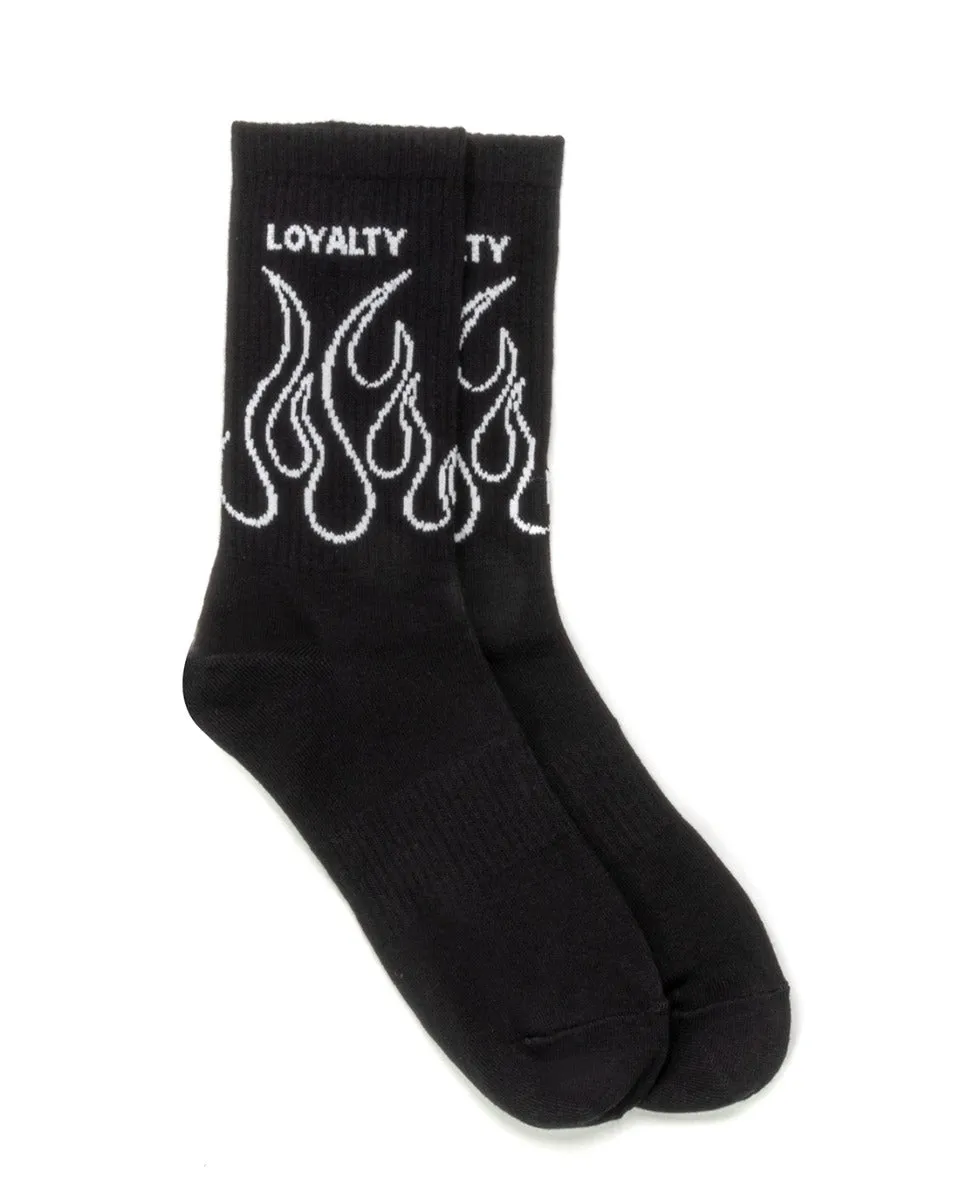 Calzini Uomo Unisex Calze Stampa Socks Alla Caviglia Calza Calzino Nero Basic GIOSAL-CAL1012A