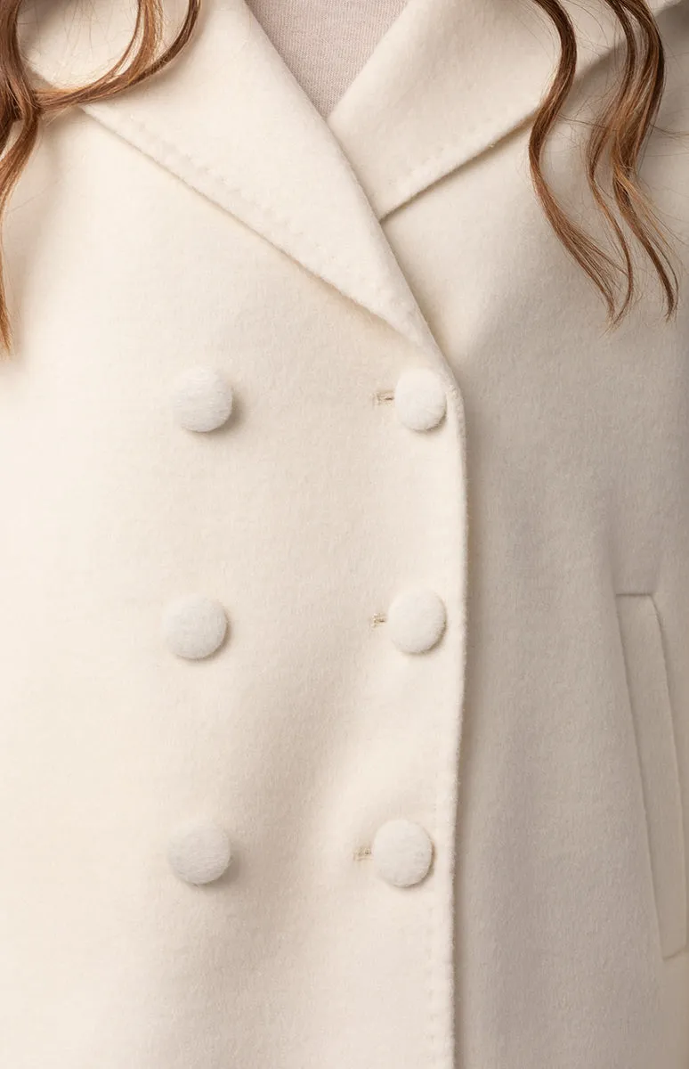 Cappotto doppiopetto corto