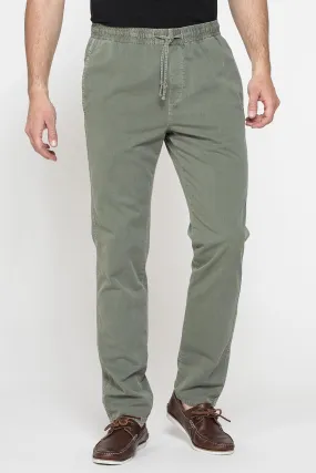 Carrera  ---------    ------------Jogger pant mod. 629 in gabardina leggera - Verde