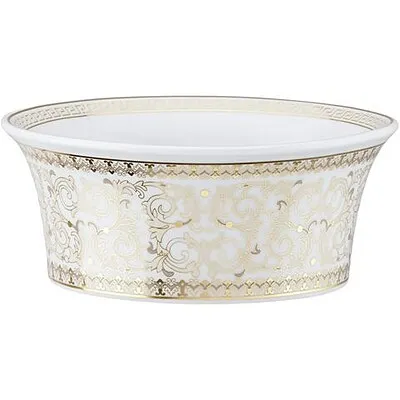 Ciotola Versace Medusa Gala colore Bianco, Oro