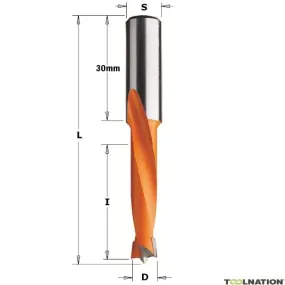 CMT 311.140.12 Trapano a tazza HW 14mm, gambo 10x30 sinistro