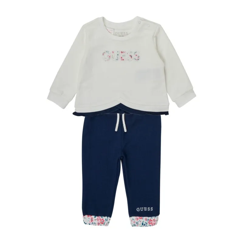 COMPLETO TERRY ACTIVE TOP+PANTS PER BAMBINI GUESS