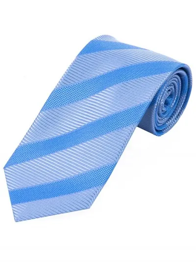 Cravatta da uomo blu cielo con motivo a struttura