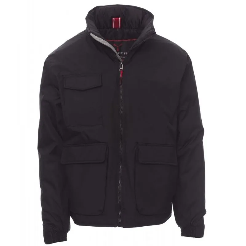Fuori tutto - Giubbotto da lavoro Multitasche con Cappuccio Richiudibile Renegade - Payper AY 7233 taglia L blu navy/blu royal