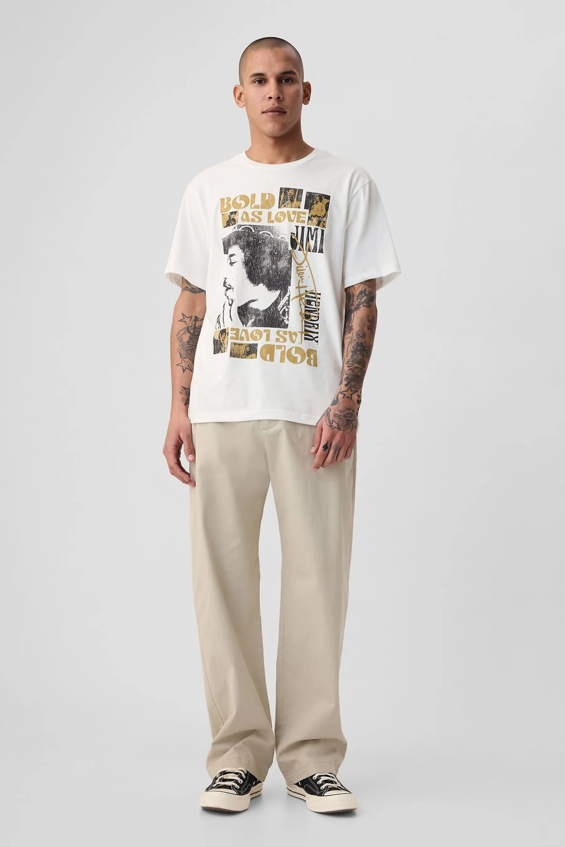 Gap - T-shirt in cotone con Manica corta grafica    