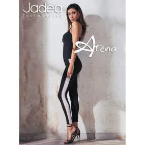  Jadea Jadea leggings con banda lurex argento o bronzo 4175