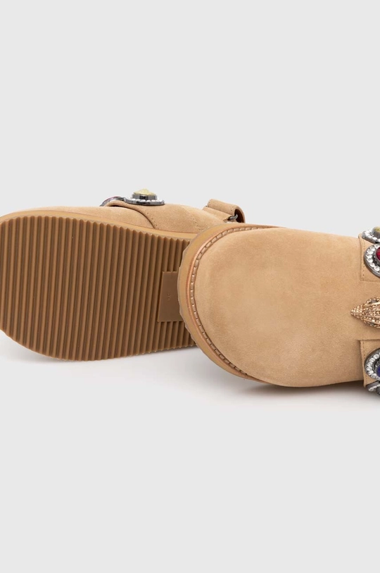 Kurt Geiger London ciabatte slide in camoscio Octavia Casual Sling Mule