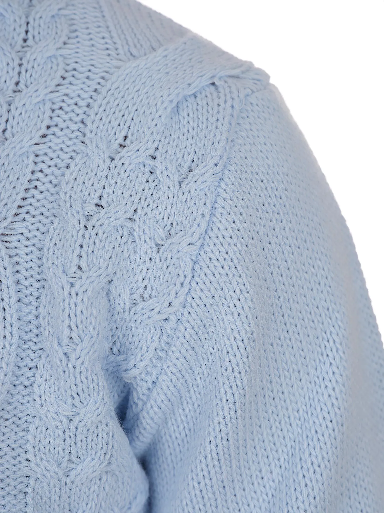 Men's Turtleneck Pull in Wool