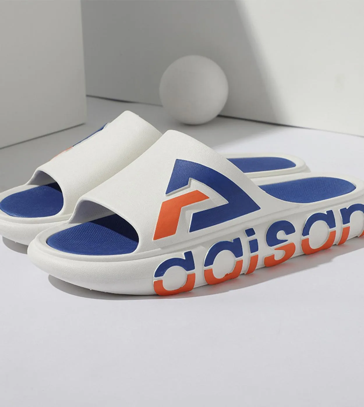 Pantofole estive da uomo Suola ispessita Antiscivolo Infradito Coppia Spiaggia Casa Bagno Pantofole sportive allaperto Comodo m