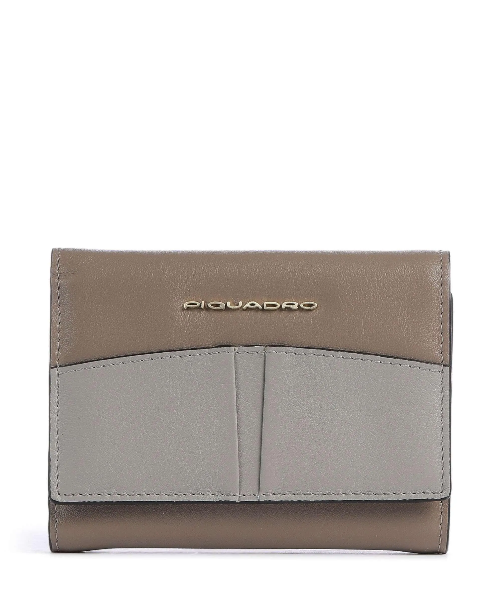  Piquadro Ashley RFID Portafoglio pelle di vacchetta finemente grana beige  