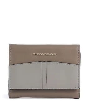  Piquadro Ashley RFID Portafoglio pelle di vacchetta finemente grana beige  
