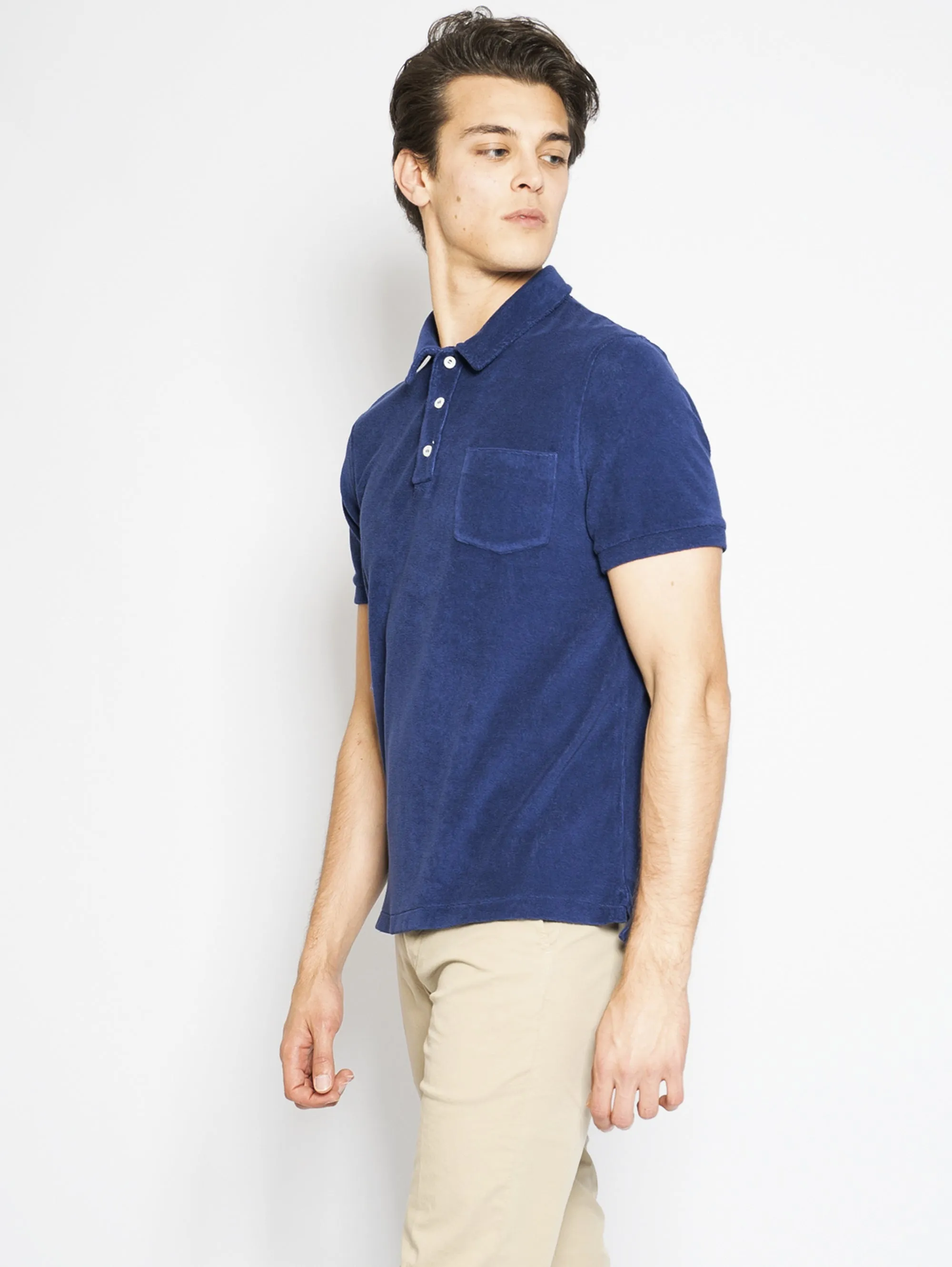 Polo in Spugna Blu