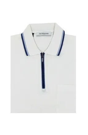 Polo zip piquet
