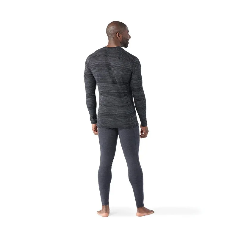 SMARTWOOL Strato base con girocollo Classic Thermal Merino da uomo BLACK COLOR SHIFT