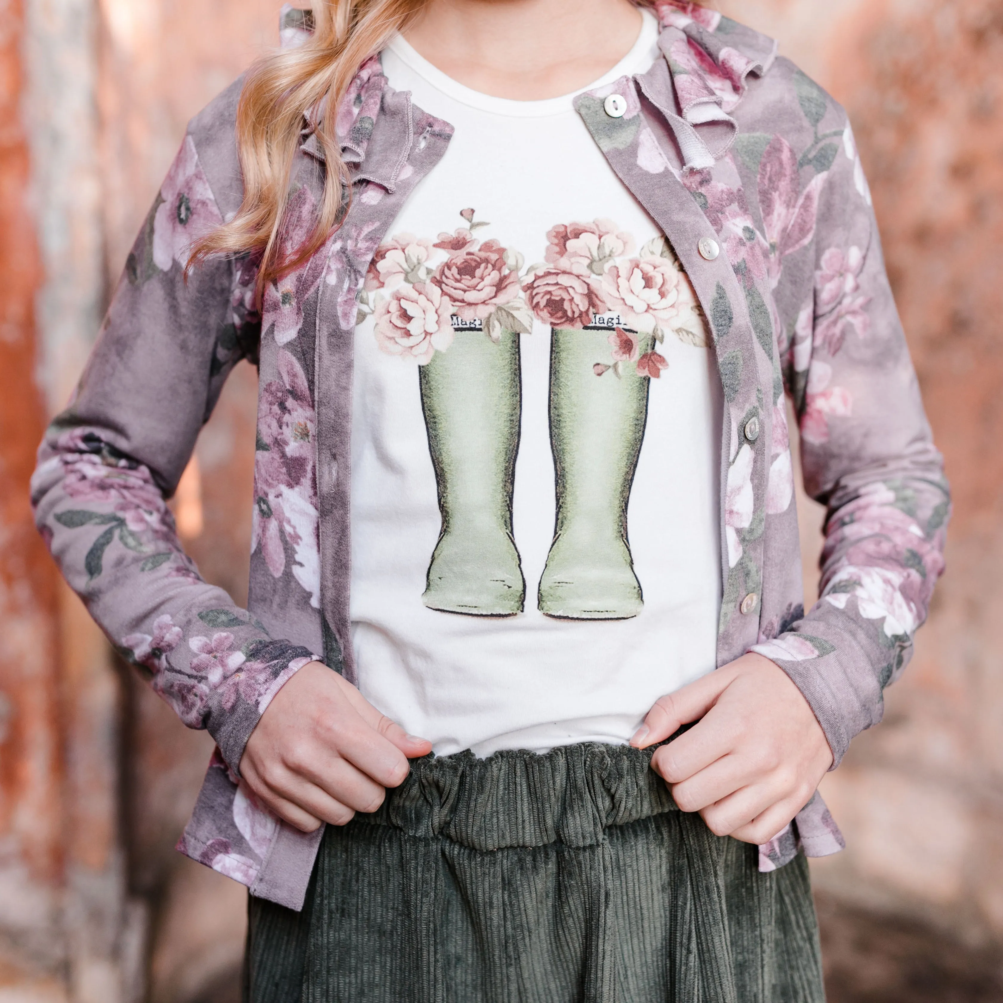 T-SHIRT STAMPA STIVALI